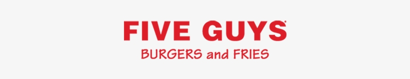 Five Guys At Miller Hill Mall - Five Guys No Background, transparent png
