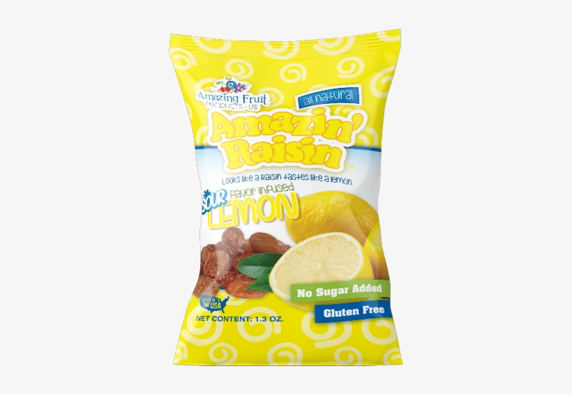Amazin' Raisin Lemon - Lemon, transparent png