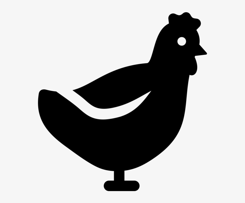 Hen Rubber Stamp - Chicken, transparent png