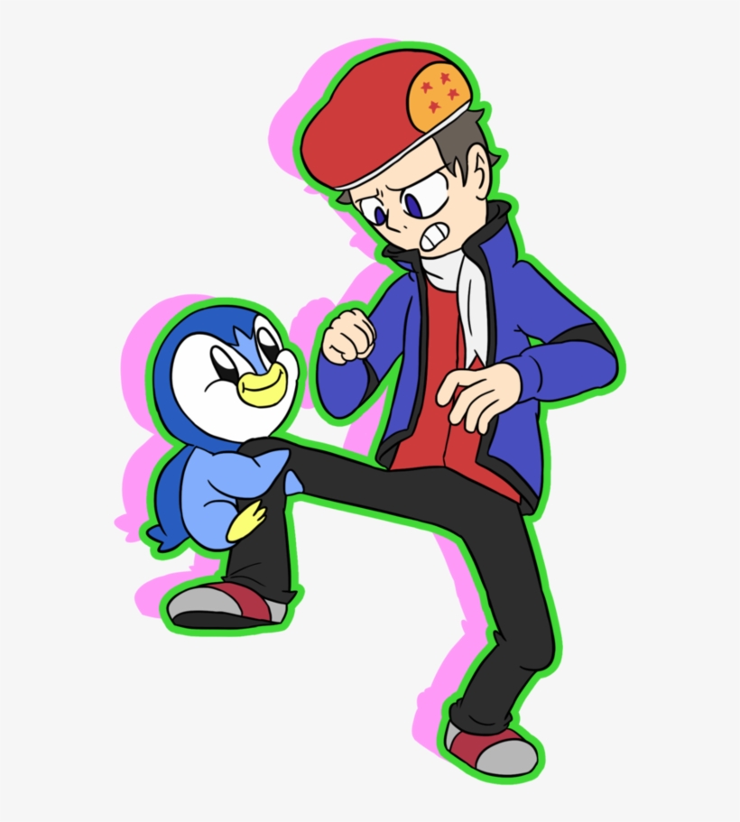 Tfs Ryfuba And Raisin The Piplup Team Four Star Pokemon - Pokemon Platinum Nuzlocke Tfs Fanart, transparent png