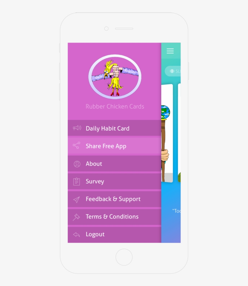 21 Days By Rubber Chicken Cards - Mobile Phone, transparent png