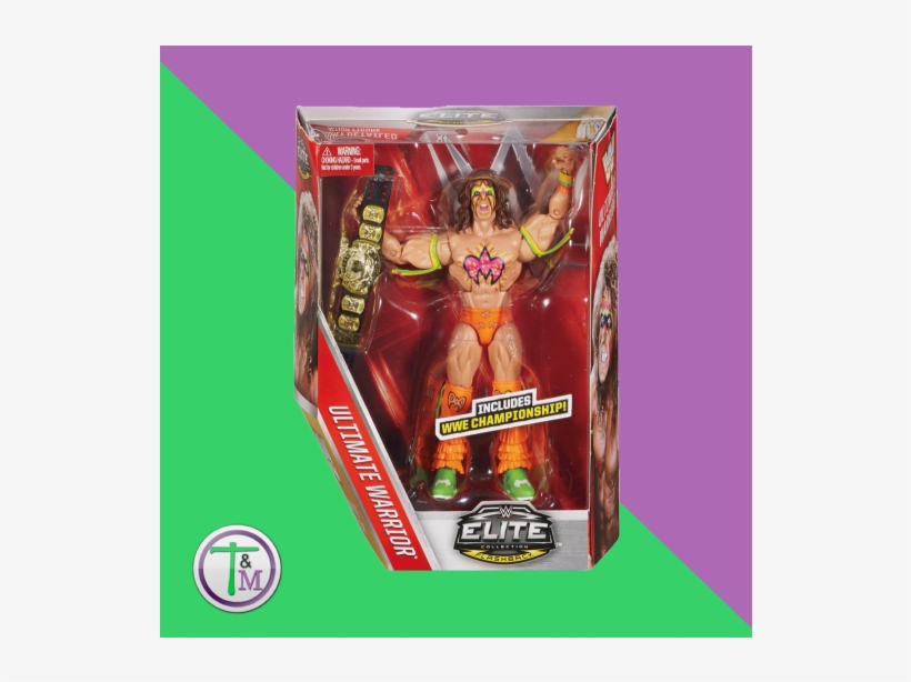 Wwe - Elite Ultimate Warrior Figure, transparent png