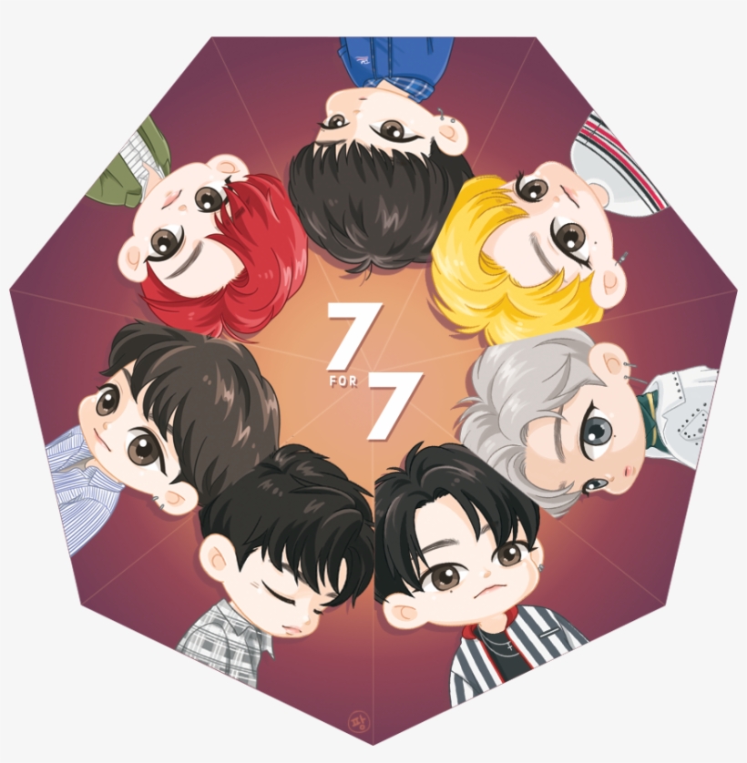 Clip For Got Pinterest Fanart And Kpop - Got7 Fanart 7for7, transparent png