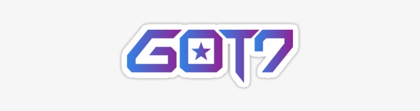 Also Buy This Artwork On Stickers, Apparel, Phone Cases, - Got7 Logo, transparent png