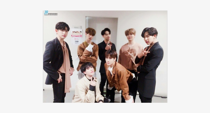 [kcon 2017] Got7 And Monsta X Poses Next To - Got7 Best, transparent png