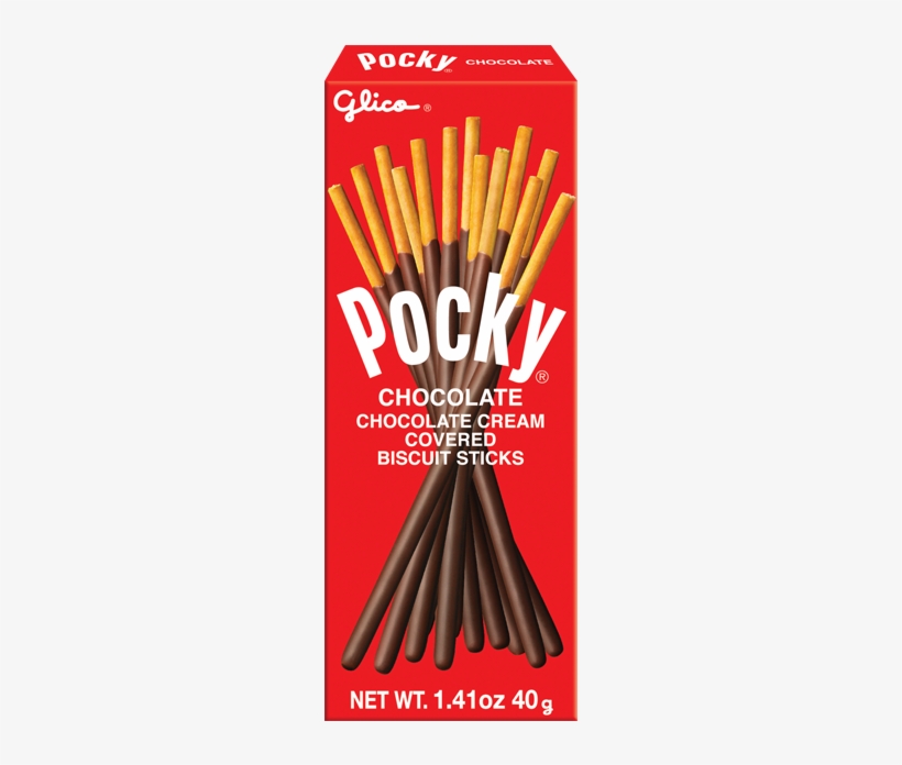 Pocky Chocolate - Pocky Chocolate 40g, transparent png