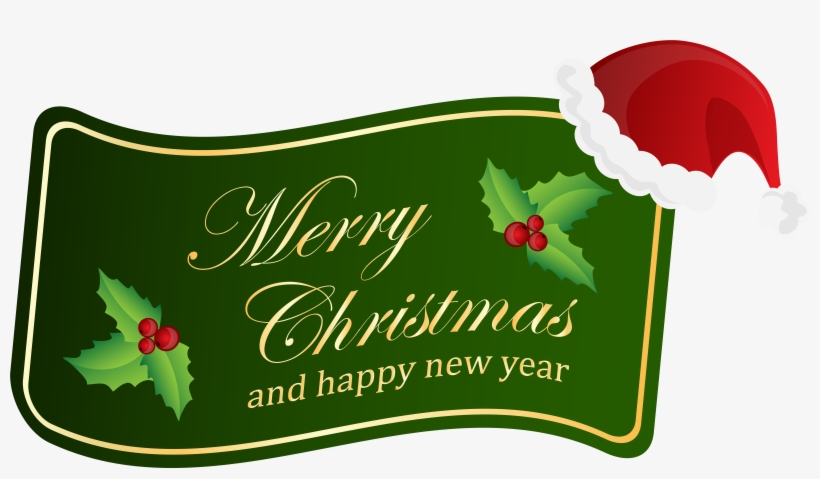 Png Library Download Merry Png Clip Art Gallery Yopriceville - Christmas Label Png, transparent png