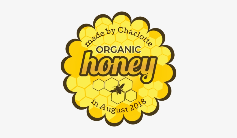 Honey Pot Label, transparent png