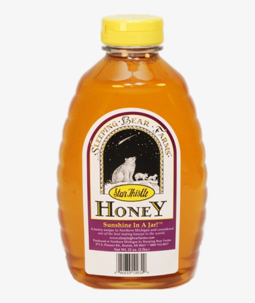 3-pound Honey Jar - Sleeping Bear Farms 100% Pure Raw Honey 1 1/2 Lbs., transparent png