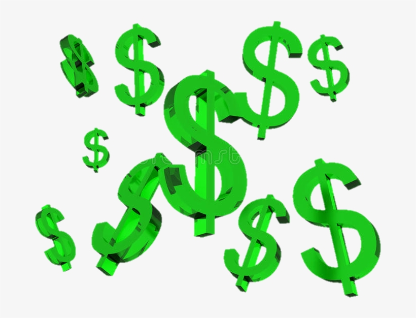 Sign In To Save It To Your Collection - Green Dollar Signs, transparent png