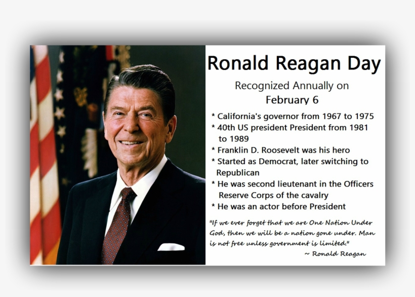 Roanld Reagan Facts And Quotes - Ronald Reagan Policy, transparent png
