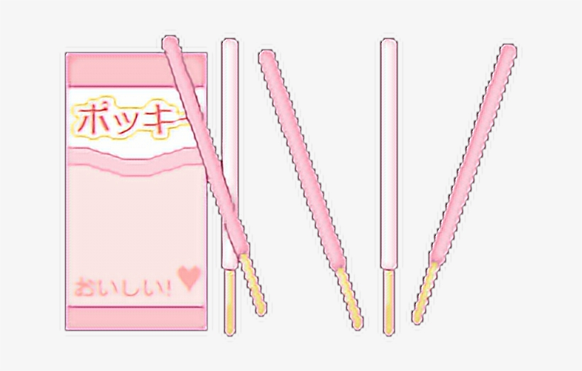 Pixel Pink Aesthetic Kawaii Pocky Png Pixel Pocky Aesthetic - Pocky Pixel, transparent png