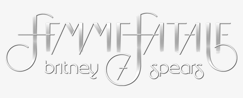 Britney Spears Live - Britney Spears Femme Fatale Logo, transparent png