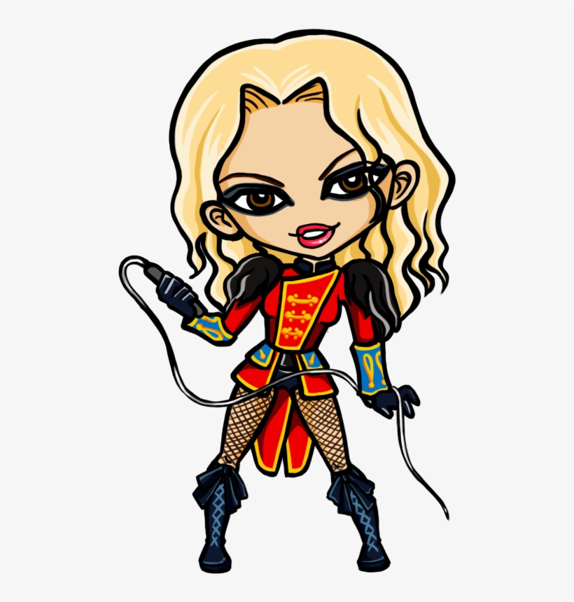 Britney Spears Cartoon Png, transparent png