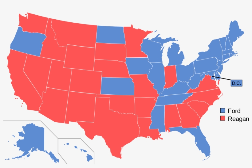 A Candidate Needed 1,130 To Clinch The Nomination - Blue Map Of United States, transparent png