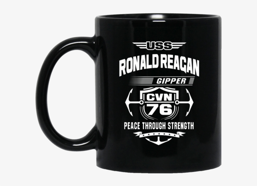 Uss Ronald Reagan Cvn-76 Coffee Mugs - Remember When Robocop Shot That Dude, transparent png