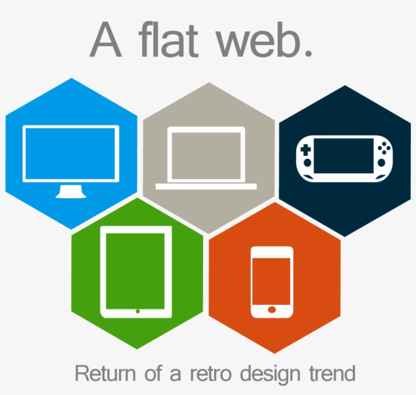 Flat Web Design - Flat Images Of Web Design Png, transparent png