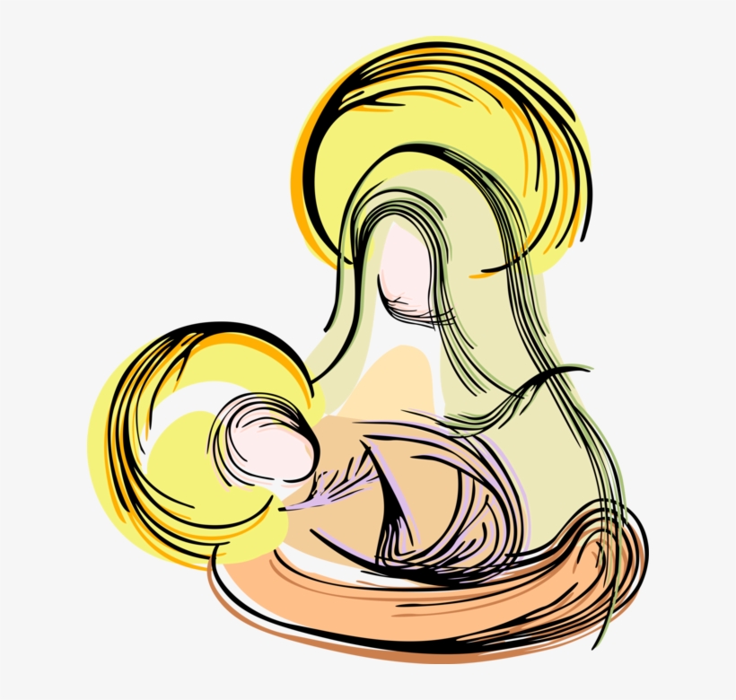 Vector Illustration Of Festive Season Christmas Nativity - Presépio Png, transparent png