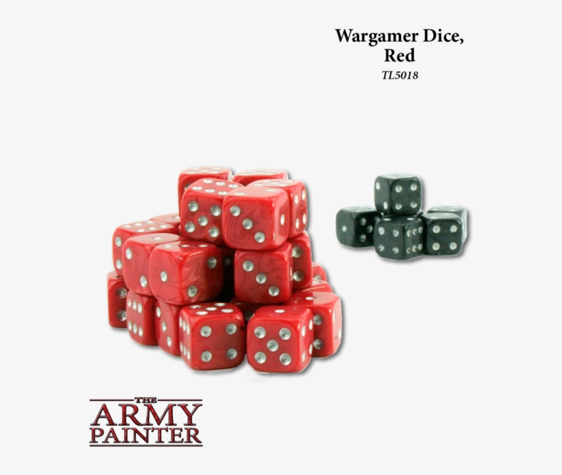 Wargamer Dice, Red - Wargaming Dice - Red, transparent png