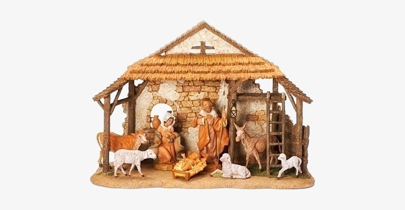 Quick View - Fontanini Fontanini 5 Inch Scale 8 Piece Nativity Set, transparent png