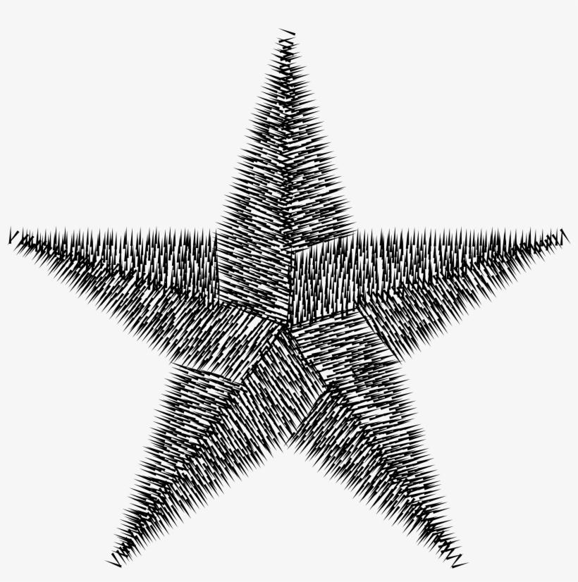 This Free Icons Png Design Of Patchwork Star, transparent png
