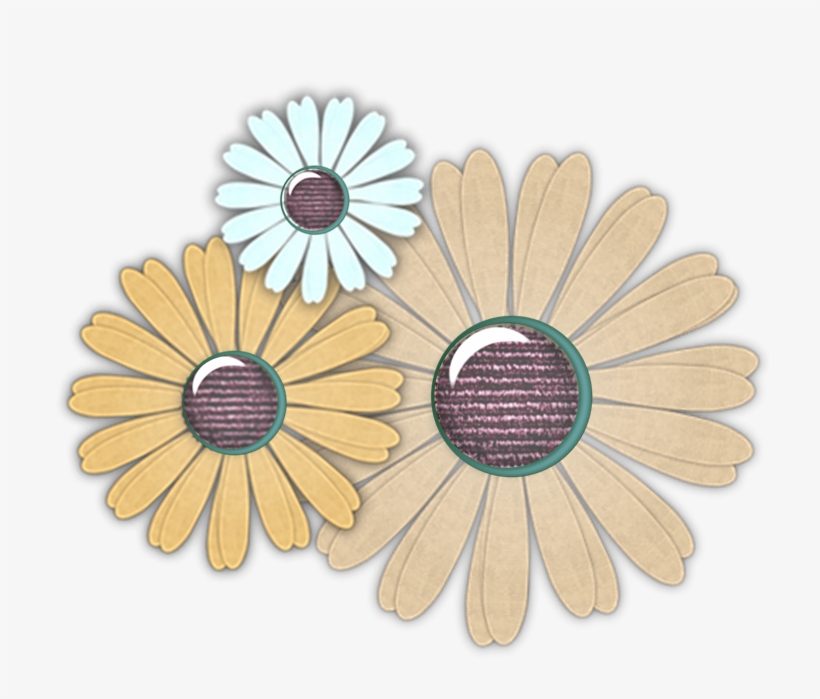 Happy Fall To You Enjoy These Fall Embellishments Perfect - African Daisy, transparent png