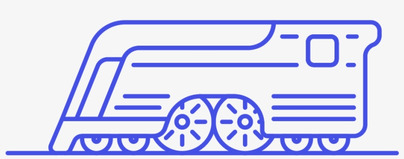 08 Retro Futuristic Train Mercury, transparent png