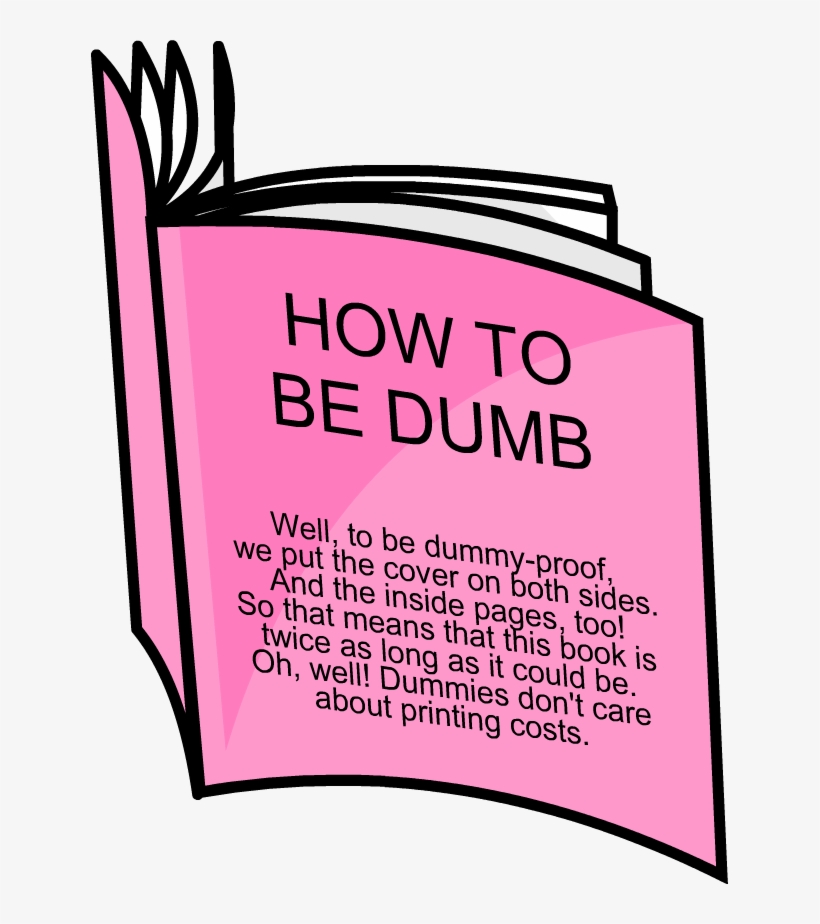 How To Be Dumb - Wiki, transparent png