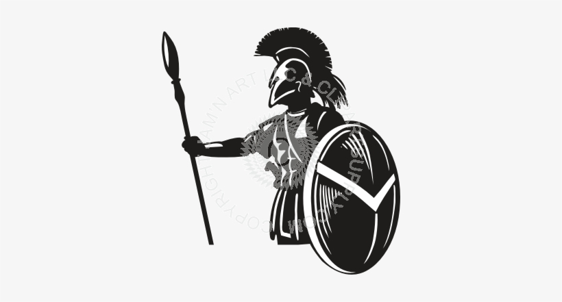 Shield And Spear Png, transparent png