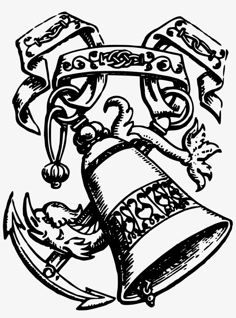 This Free Icons Png Design Of Bell And Anchor, transparent png