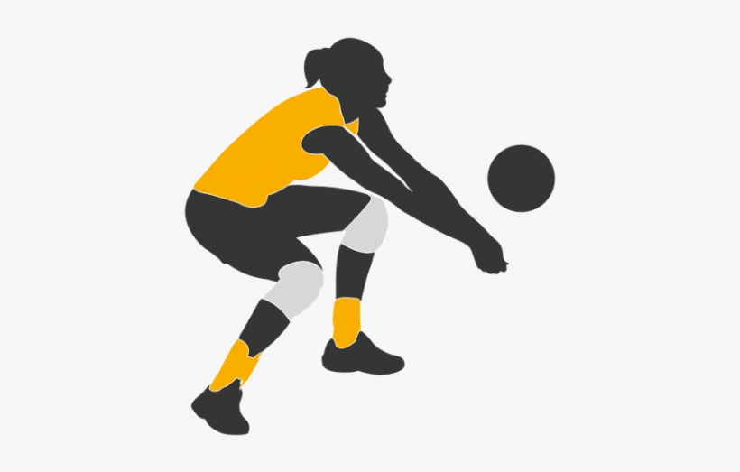 Clipart Freeuse Stock Png Free Images Toppng Transparent - Volleyball Player Clipart Png, transparent png