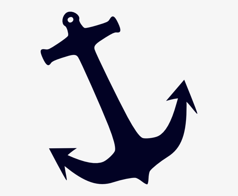 Anchor Clipart - Silhouette Anchor, transparent png