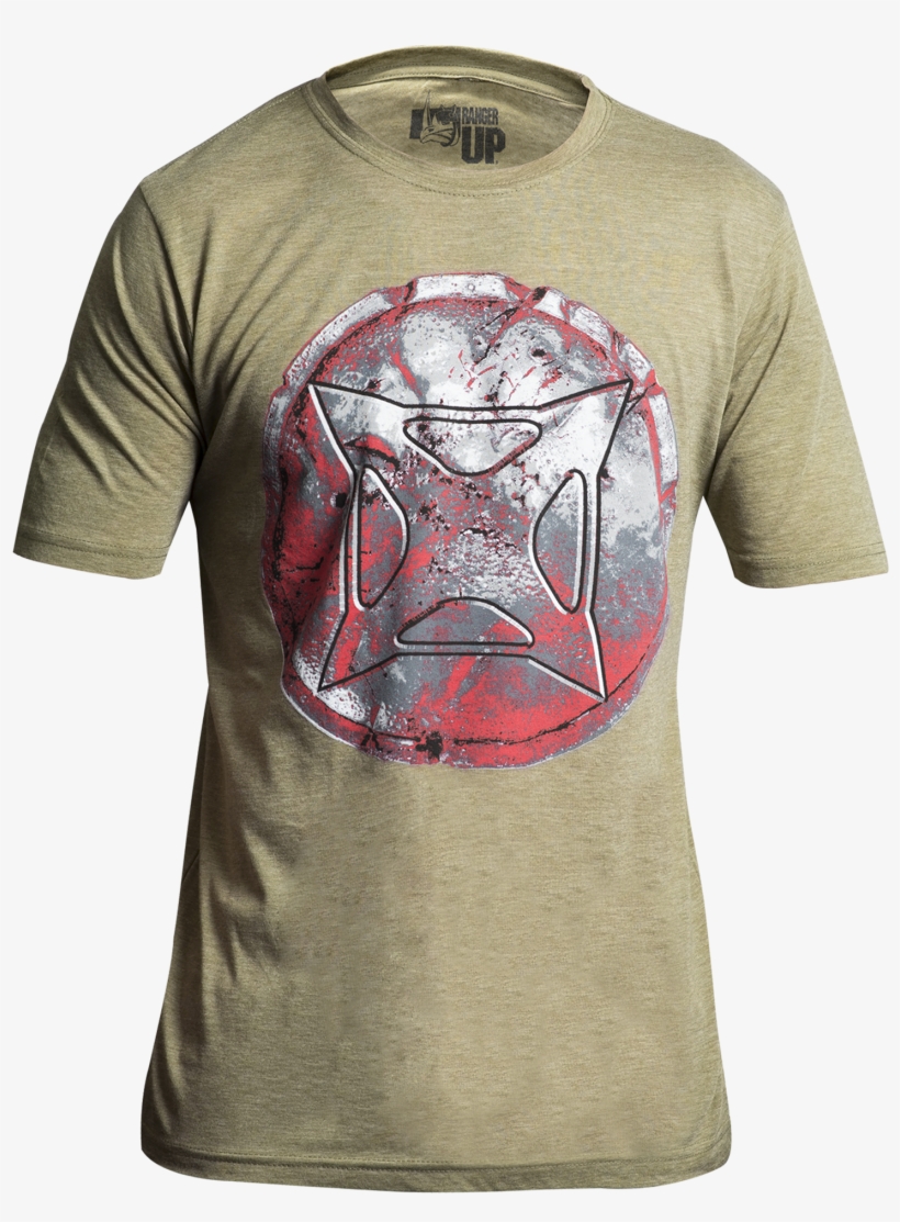 Vertx Spartan Shield Ranger Up T-shirt - T-shirt, transparent png
