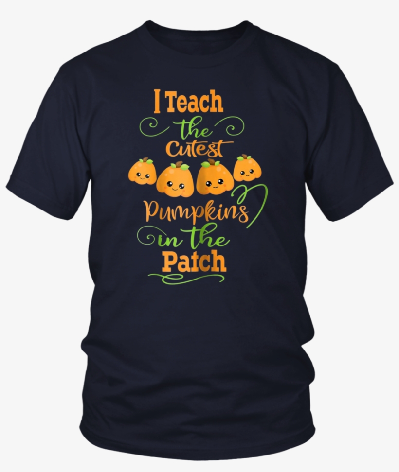 Halloween I Teach The Cutest Pumpkins Funny Teacher - Baseball Or Bows Gender Reveal Shirts, transparent png