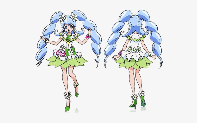 Macadamia Hula Dance Pose - Happiness Charge Precure Dance, transparent png