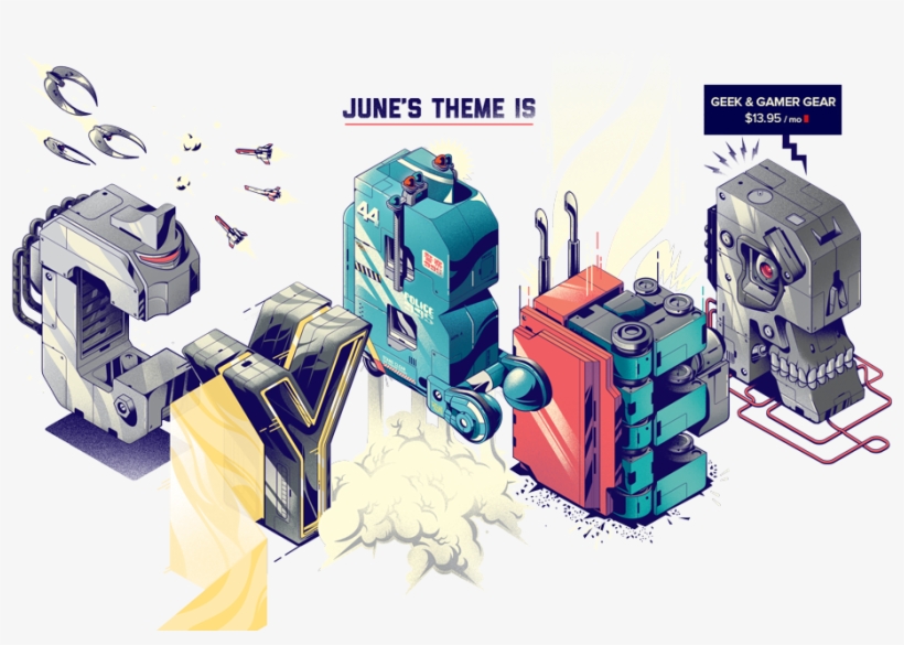 If You Are Not Familiar With Lootcrate, It Is A Monthly - Typography, transparent png