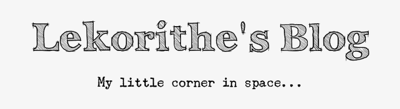 My Little Corner In Space - Calligraphy, transparent png