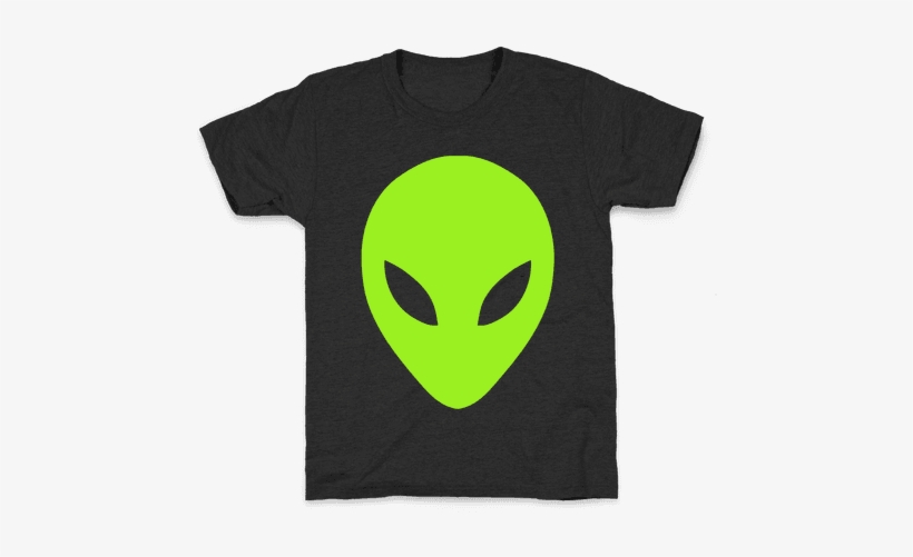 Alien Head Kids T-shirt - T-shirt, transparent png