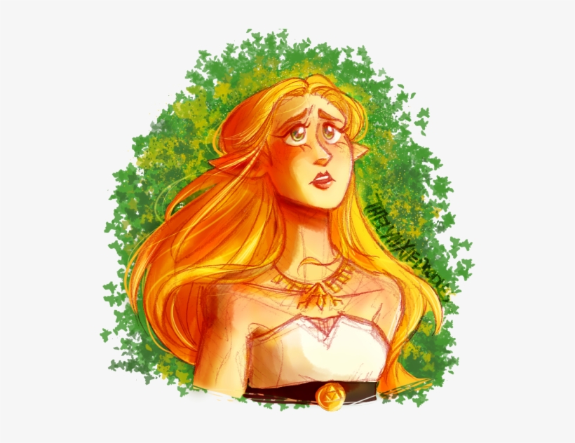 Art By Thelynxiedoodles Princess Zelda, Twilight Princess, - Illustration, transparent png