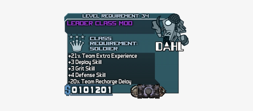 Leader Class Mod - Borderlands Typhoon, transparent png