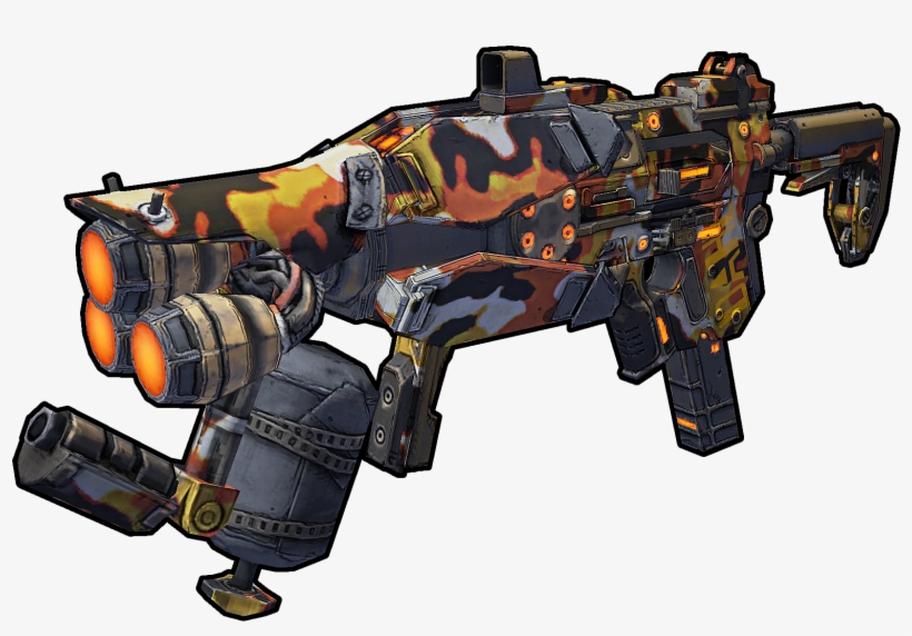 This Unknown Dahl Smg Looks Like A Badass Motherfucker - Borderlands 2 Dahl Sight, transparent png
