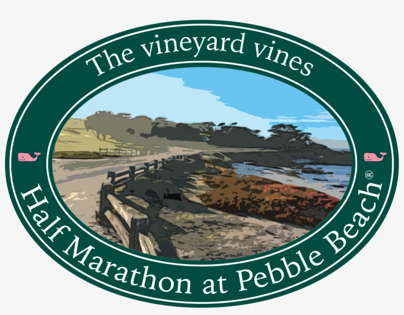The Vineyard Vines Half Marathon At Pebble Beach®logo - Half Marathon At Pebble Beach, transparent png