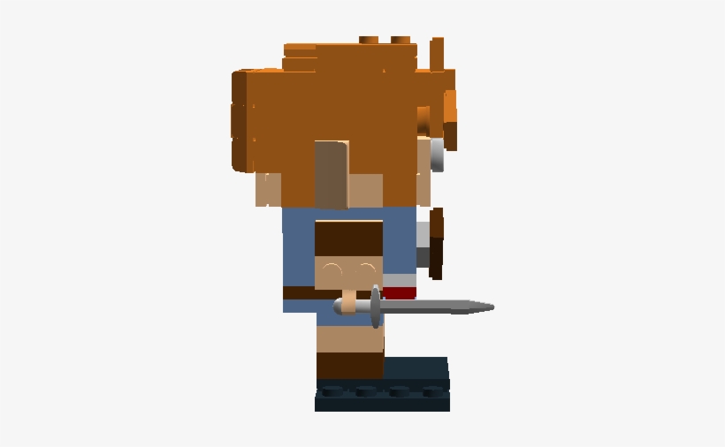 Breath Of The Wild Link Brickheadz - Cross, transparent png