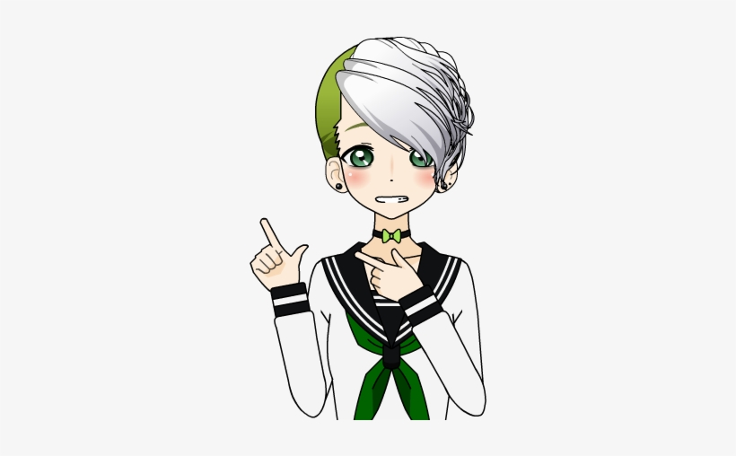 Broccoli With White Hair - Cartoon, transparent png