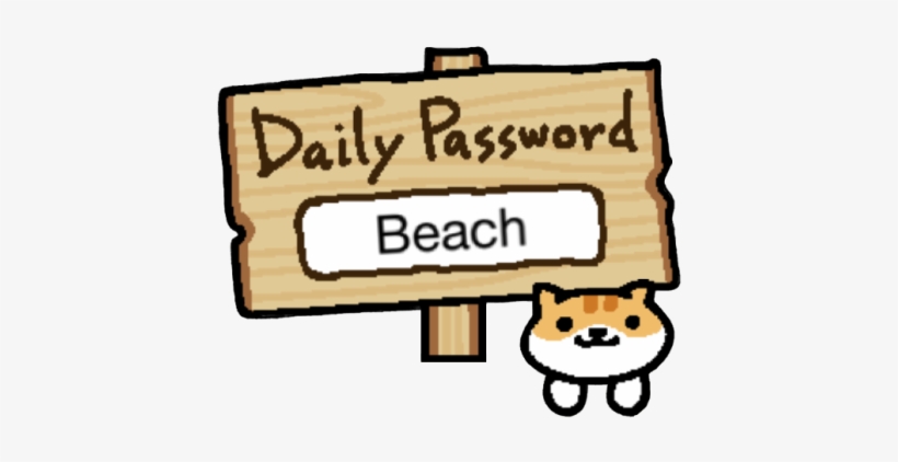 Marshmallow And Pumpkin For Scarletkitty11 - Neko Atsume Daily Password Funny, transparent png