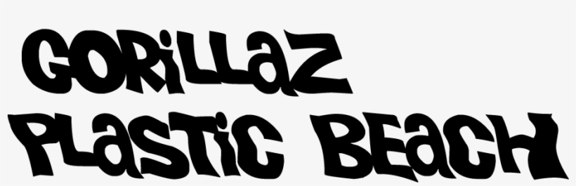 Gorillaz 'plastic Beach' - Gorillaz Plastic Beach Logo, transparent png