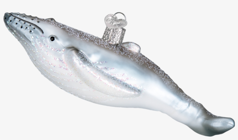 Humpback Whale Old World Christmas Ornament 12487, transparent png