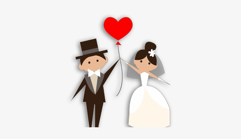 Groom And Bride Png, transparent png
