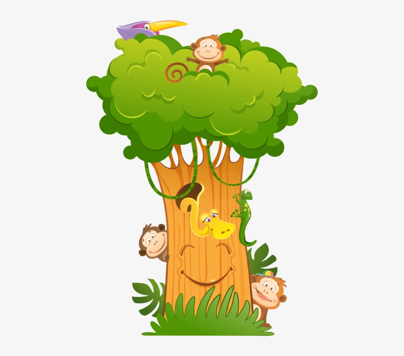 Jungle Tree - Albero Giungla, transparent png