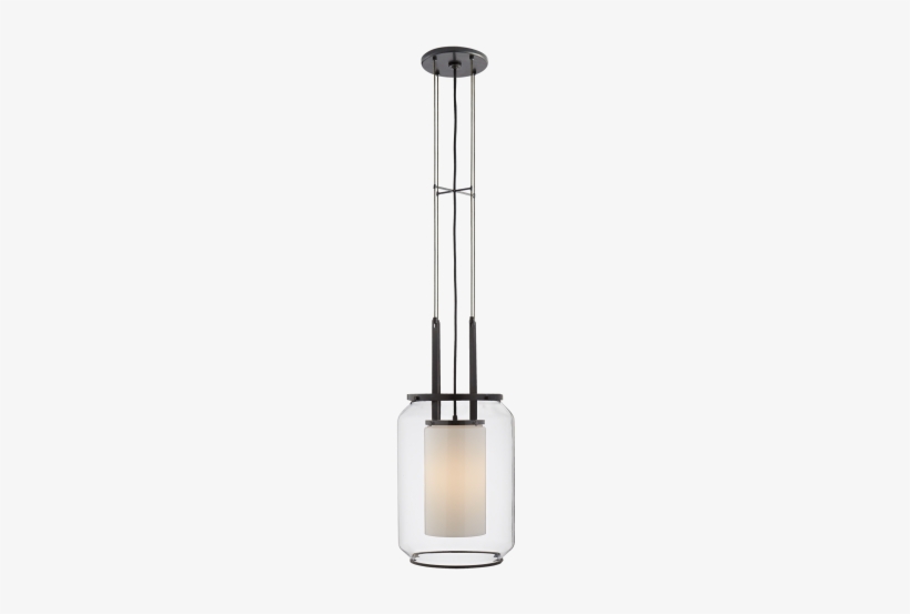 Upton Large Lantern In Bronze With Clear And White - Upton Large Lantern In Bronze, transparent png